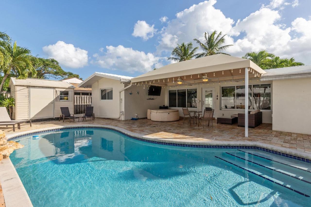 Chic Fort Lauderdale House With Private Pool Esterno foto